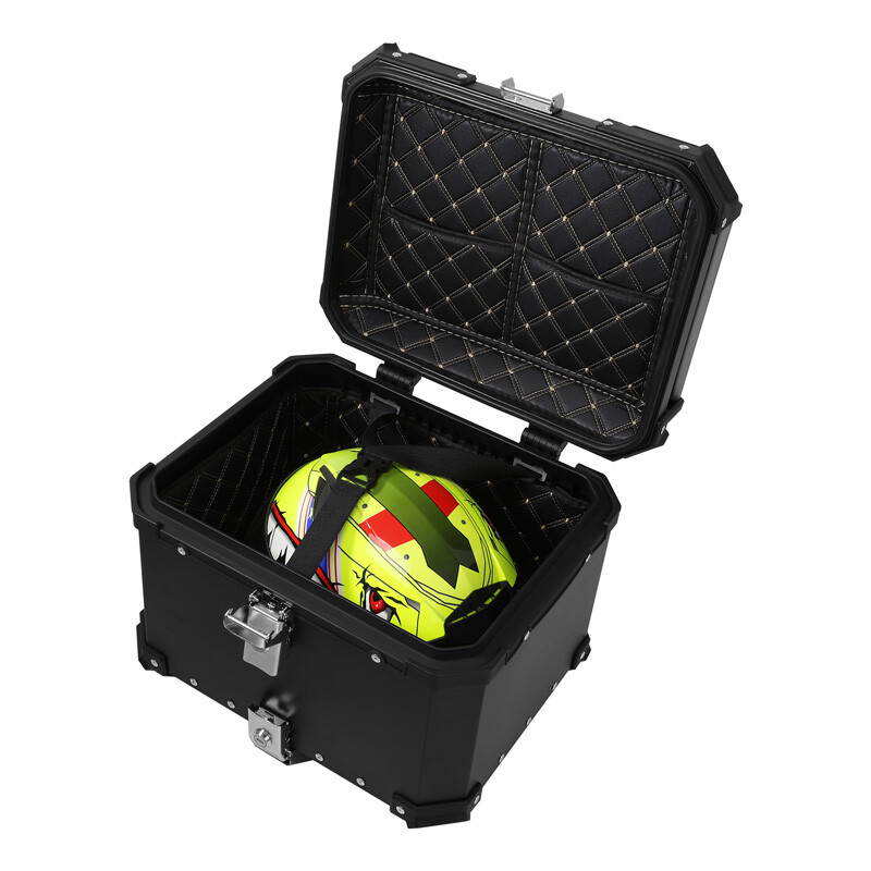 45L Trunk Top Case Tail Luggage Box Bag Fit For BMW R1300GS 2023-2025 Black