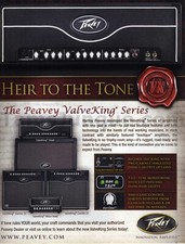 2014 Peavey ValveKing Amplifiers Music Great Old PRINT AD Wall Decor Idea (2967)