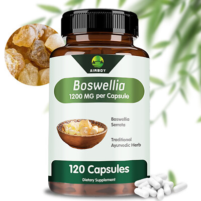 Boswellia 1200mg - Extra Strength 10:1 Extract, Joint Health Support,Pain Relief
