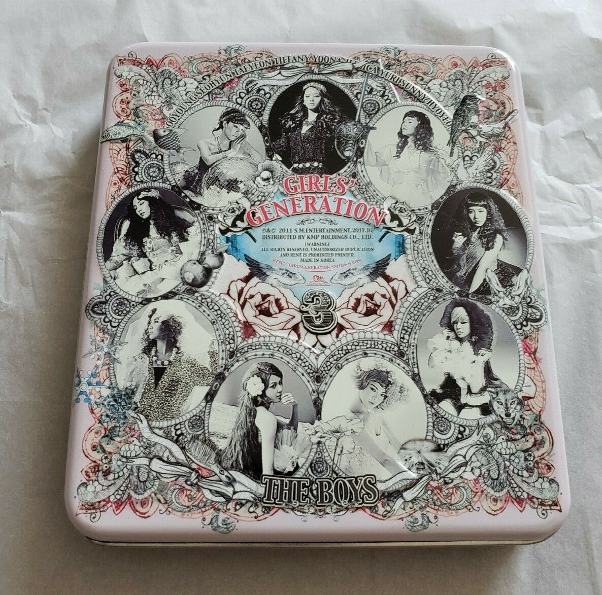 SNSD Girls' Generation Vol. 3 - The Boys CD KPOP | eBay