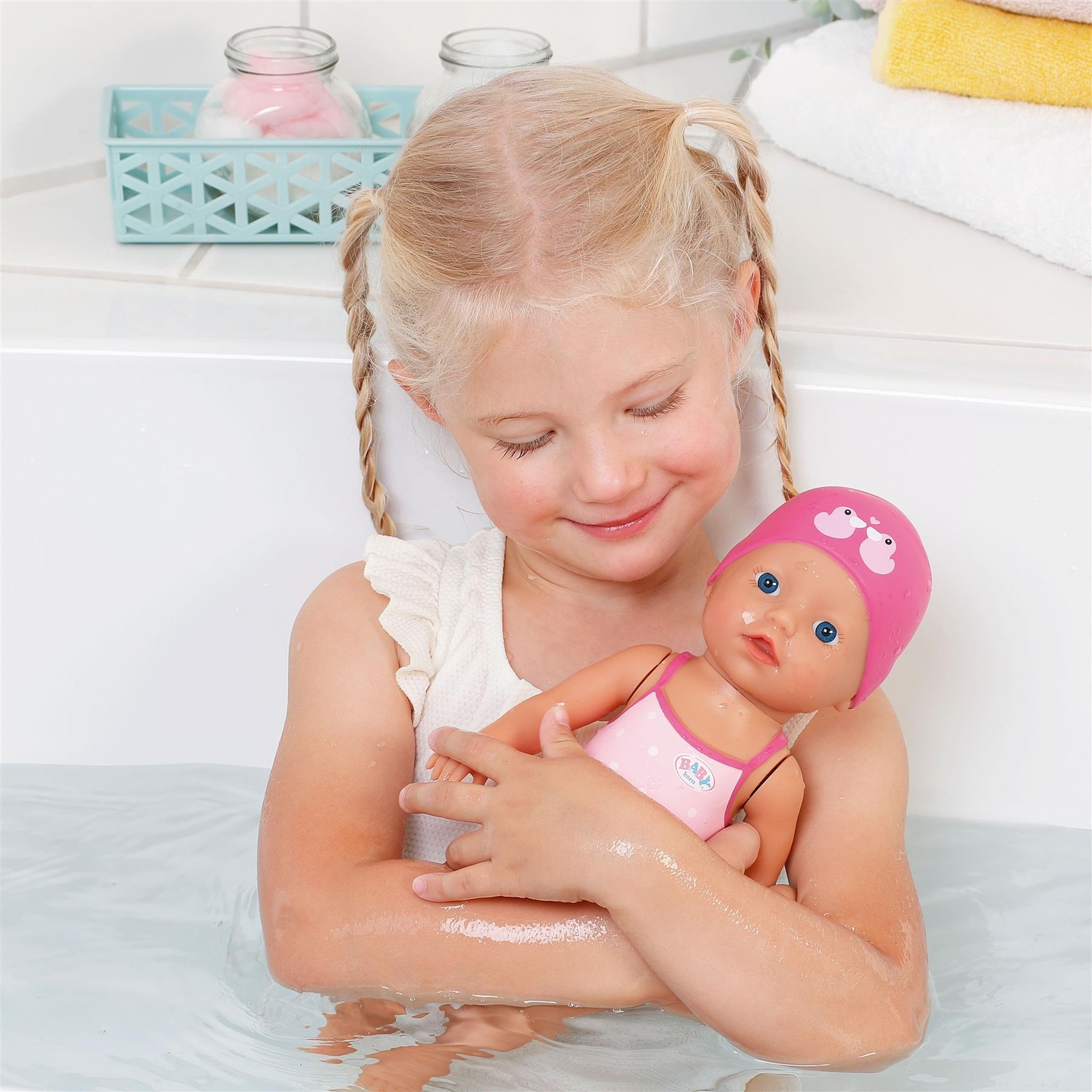 Baby Born My First Swim Girl Water Play Bath Time 30cm Doll eBay