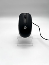 Used Original HP Standard Black USB Wired Office Work Mouse for PC Fully Working