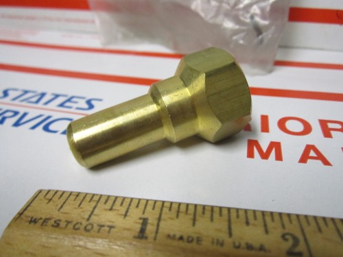 ONE NEW CARRIER THRANSICOLD BRASS CAP VALVE 17-21002-01 NEW, C6 - Bild 8 von 9