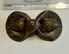 Vintage Costume Jewelry Gold Tone Acorn Pin Brooch
