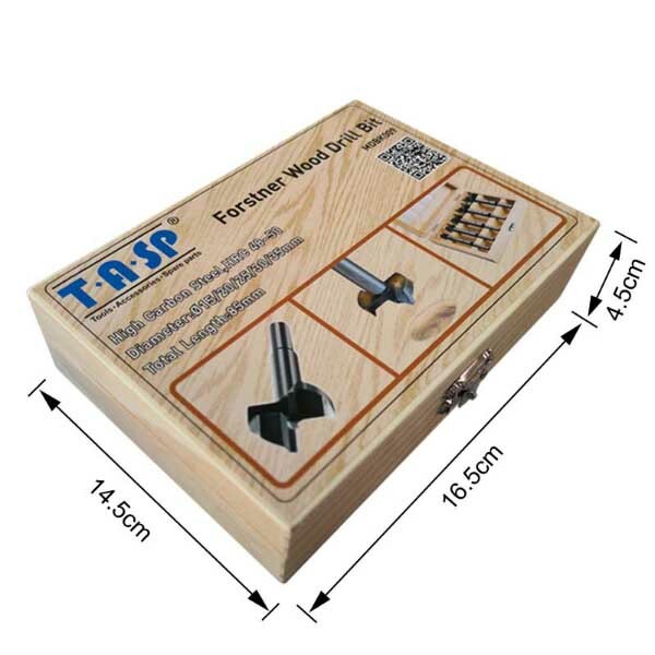 Forstner Drill Bit Set Woodworking Hole Saw Tool Precision Shear ...