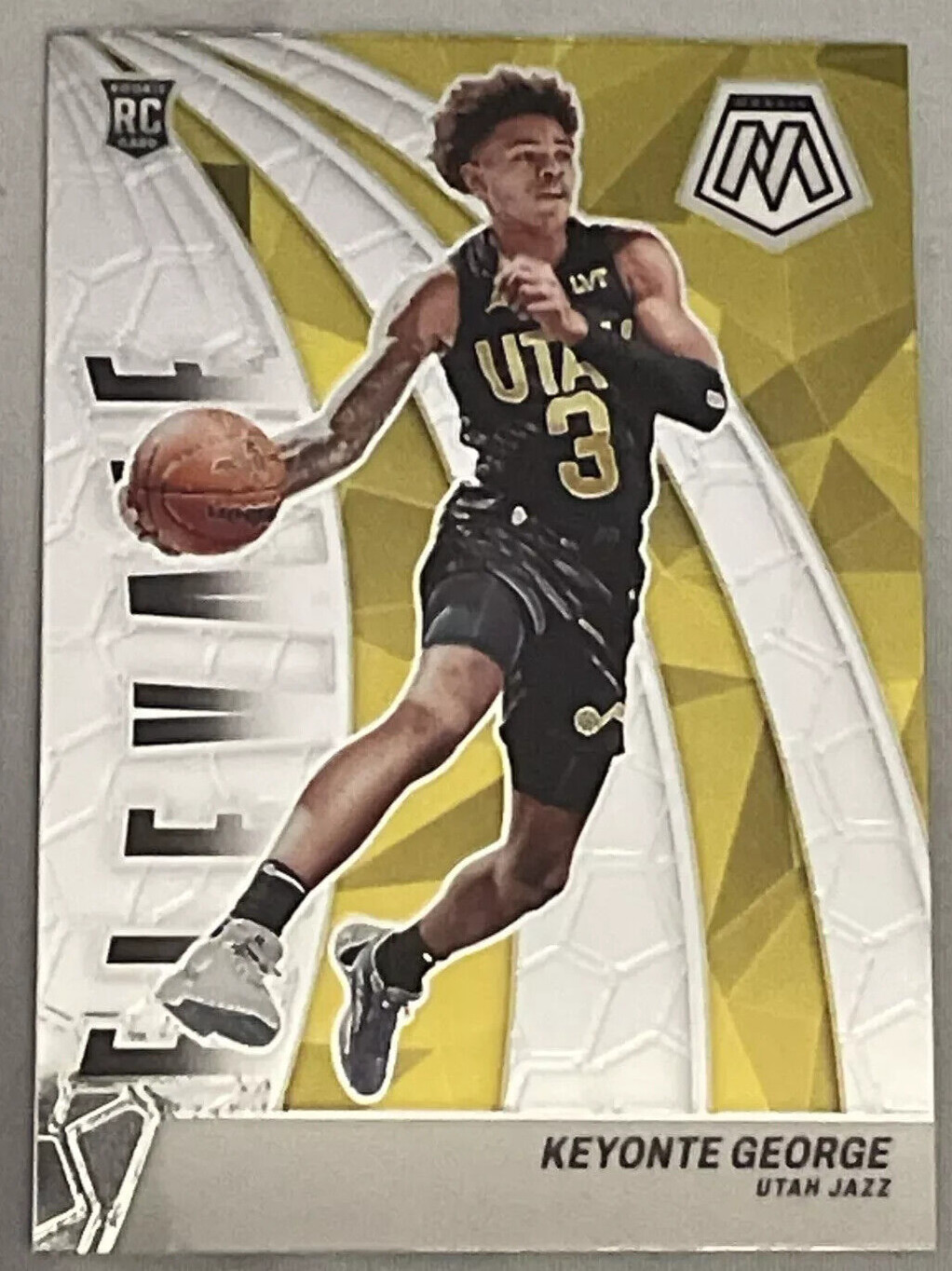 Keyonte George 2023-24 Panini Mosaic Elevate #22 RC Rookie - Utah Jazz