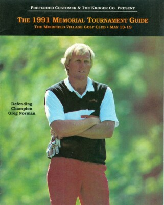 1991 The Memorial Golf Tournament Guide: Kenny Perry Win Muirfield Village