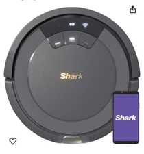 Shark AV753 ION Robot Vacuum - Black App Control Alexa Google Compatible