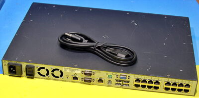 Avocent DSR2020 16 port 2 Remote IP User KVM Over IP Switch