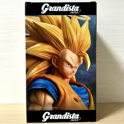 Dragon Ball Z Super Saiyan 3 Son Goku Figure Grandista nero