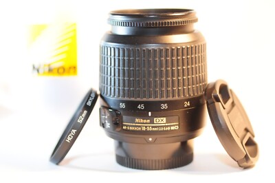 Nikon DX AF-S Nikkor 18-55mm G ED lens NICE for D300 D7500 D3400 D7200 D5600 D90