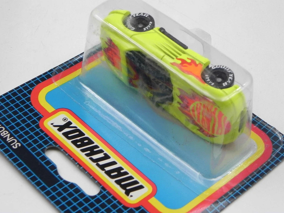 Matchbox Superfast MB41 YELLOW Sunburner blisterpack - Immagine 3 di 4