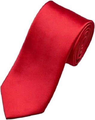 Jos. A. Bank Traveller Basic Rib Solids Tie Stain Resistant (DK RED, ONE SIZE)