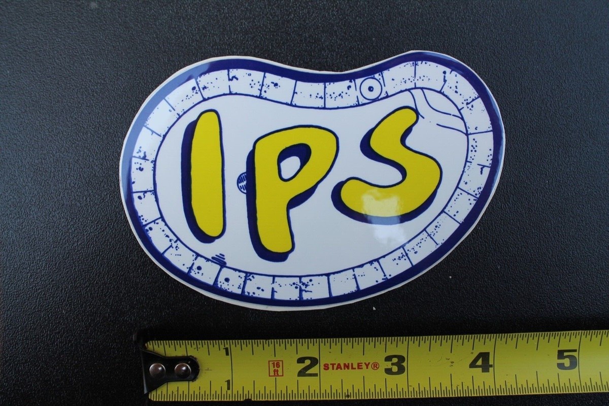 IPS Inouye's Pool Service 70's Yellow Blue OG Z53C Vintage