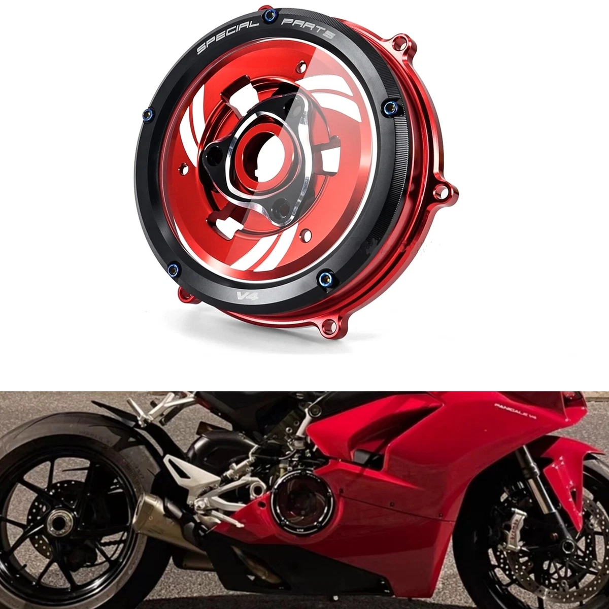 Clutch on sale cover motorcycle