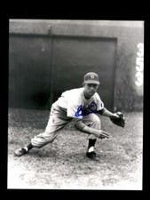 Clem Labine Hand Signed 8x10 Photo Autograph Brooklyn Dodgers