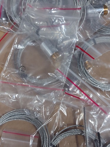 Draht Kabel Aufhängung Selbermachen Zeichen Hänge Set Punkt Der Verkauf Display - Bild 3 von 4