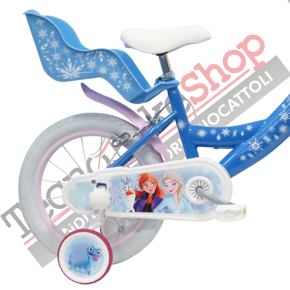 Bici Bimba Frozen 14 Bicicletta Unicorn 14 Pollici