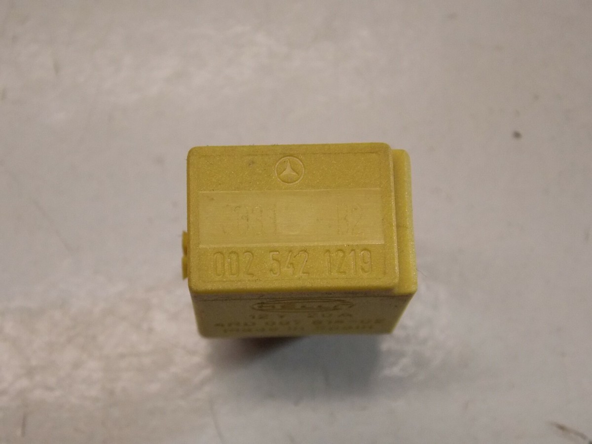 Relais Hella 12V 20A 4RD007814-02 Mercedes 0025421219 | eBay 