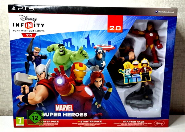 Disney Infinity 2.0 Starter-Pack (Marvel Super Heroes) FüR PS3 - Neu & Ovp-image