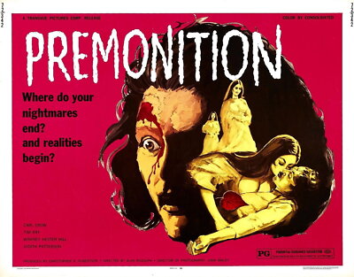 73877 Premonition Movie 1972 Horror Wall Decor Print Poster