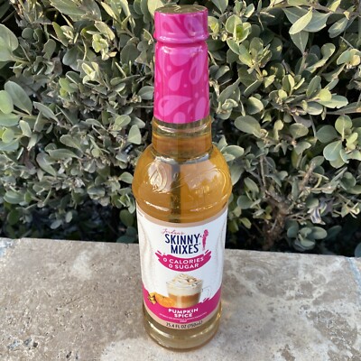Jordan's Skinny Syrups Pumpkin Spice Sugar Free Coffee Syrup 25.4 fl oz NEW