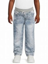 Wonder Nation Toddler Boy's Knit Denim Jeans, Size 5T