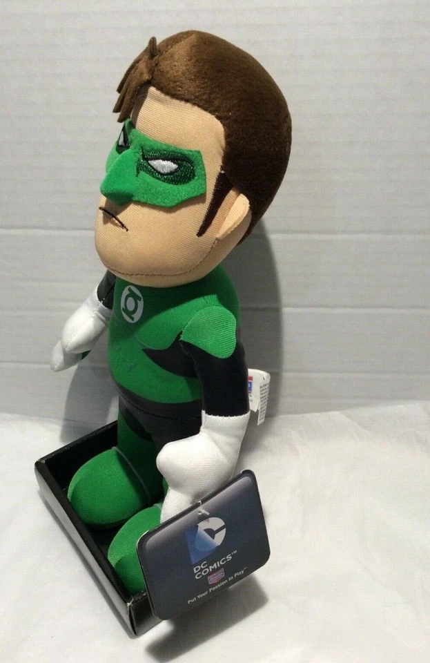 Peluche Bleacher Creatures DC Comics Green Lantern 10" 2016 nuevo con etiqueta Foto 2 de 4