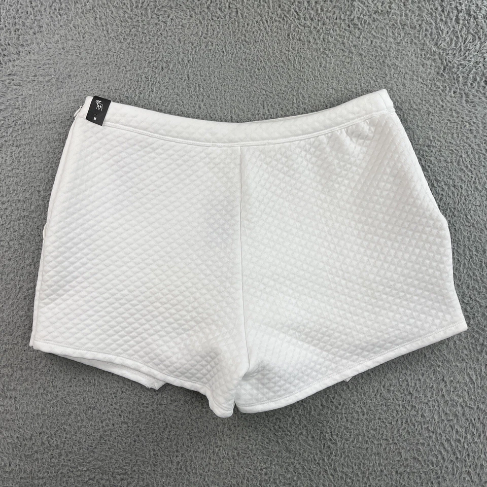 Abercrombie Fitch Skorts Women MED Mini Quilted Tennis Pickleball Racketball NWT - Image 3 of 4