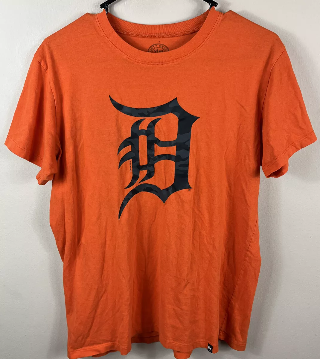 Orange detroit on sale tigers shirt
