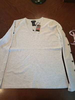 J'Envie Pullover Top Longsleeve  in Oatmeal color Size Small NWT Style #...