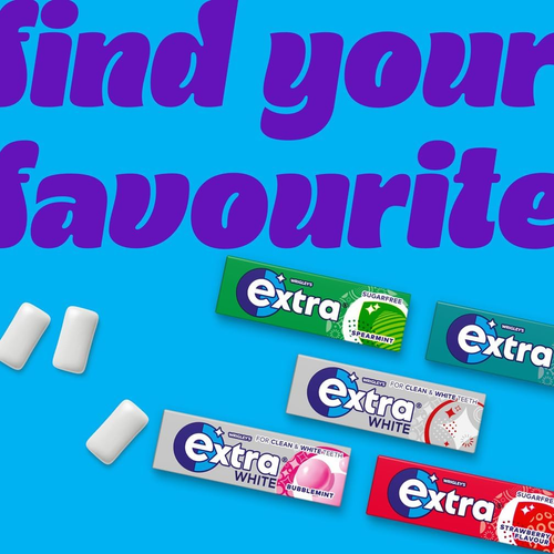 Extra Chewing Gum Sugar Free Peppermint Flavour Chewing Gum Bulk 30 Packs Of 10 | UK - View #3
