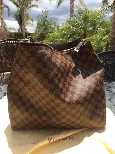 LOUIS VUITTON DAMIER EBENE PORTOBELLO GM | eBay