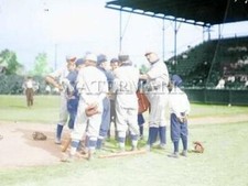 CN305 Adrian Cap Anson Colts 1908 8x10 11x14 16x20 Colorized Photo