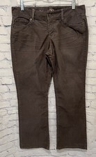 Loft grey curvy boot cut corduroy jeans size 8/29