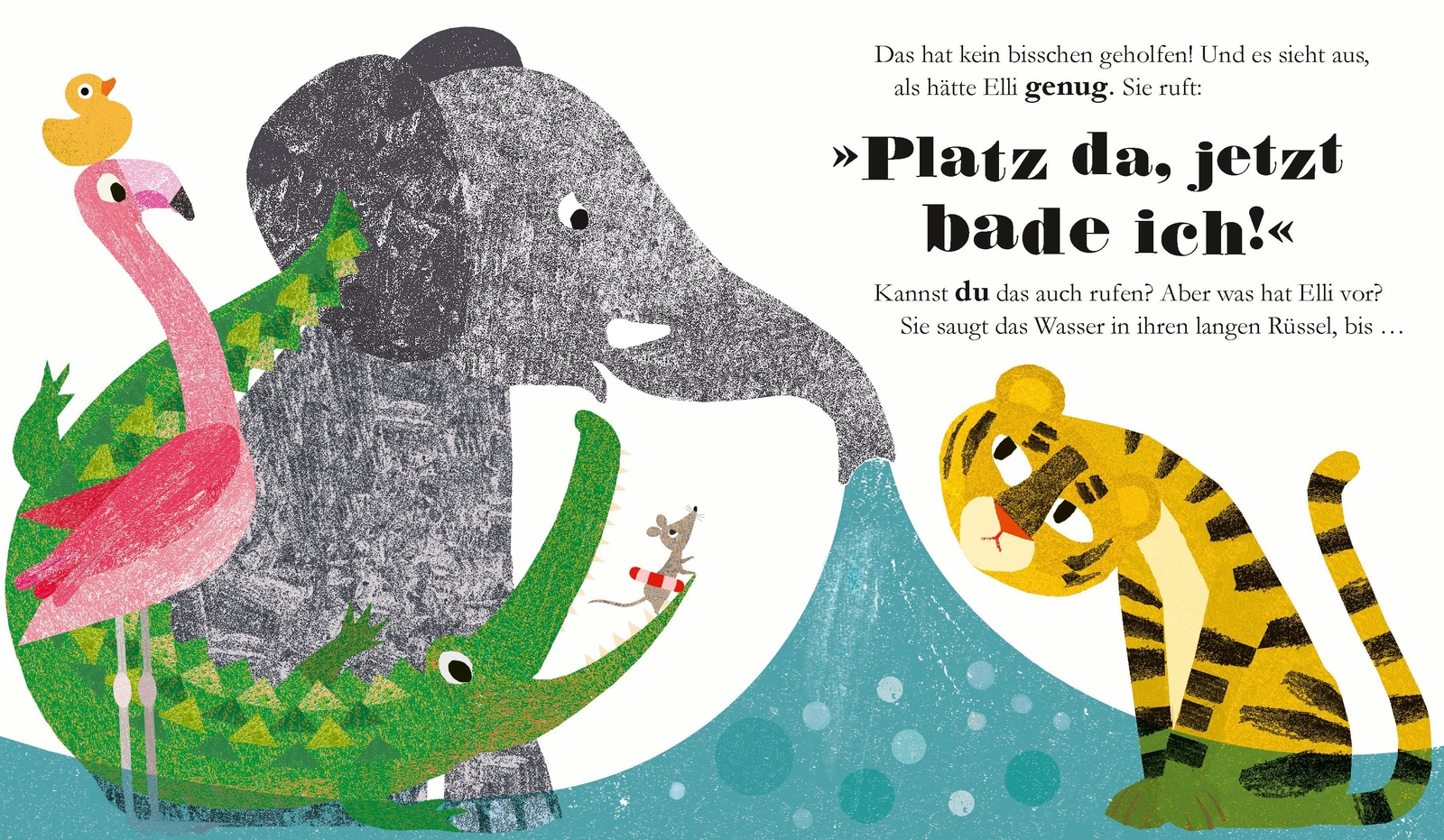 Thumbnail - Britta Teckentrup | Platz Da, Jetzt Bade Ich | Buch | Deutsch (2020) |