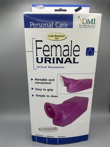 DMI  Female Urinal With Leak Resistant Lid Personal Care - Picture 1 of 5
