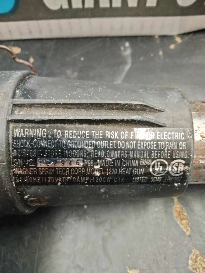Pistola de calor Milwaukee modelo 1220. Funcionando. Foto 2 de 4