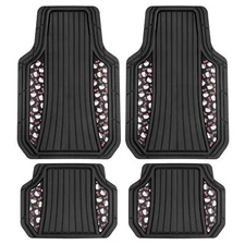 Hello Kitty Car Mats 4pc Floor Mats for Cars Trucks SUVs Kawaii Car Floor Mat...