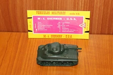 eKo MILITARY VEHICLES "M-4 SHERMAN U.S.A. + DATASHEET" REF.4012 ESC.H0 70s