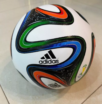 ADIDAS BRAZUCA 2014 FIFA WORLD CUP BRAZIL OFFICIAL SOCCER MATCH