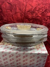 Princess House Fantasia 4 Pc. Crystal Casserole Vegetable Dishes #528 New In Box