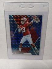 Tua Tagovailoa 2021 Mosaic Draft Picks Blue Mosaic SP 39/75 Alabama Crimson Tide