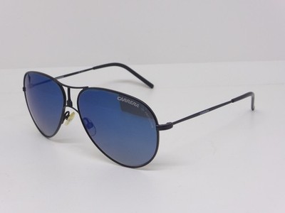 CARRERA 4/B PDEKM Sport Sonnenbrille mattschwarz mit blauen Verlaufsgläsern