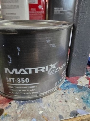 MATRIX EDGE FINE TITANIUM WHITE MT-350 HALF QUART