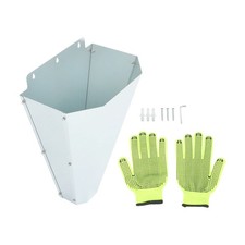 Stainless Steel Poultry Restraining Cone For Poultry up to 18 lbs Chicken Cone