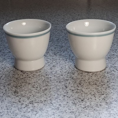 Vintage Pan Am Airlines Noritake Japan Egg Cups Set of 2