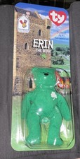 Ty Teenie Beanie Baby ERIN THE BEAR 1999 McDonalds Unopened W/errors