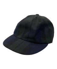 COMOLI                    Black Watch Cap green N03-07006