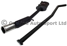 Ford Fiesta XR2 Mk1 Sportex Exhaust System Single 3" Tailpipe